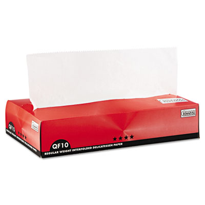 Bagcraft Papercon QF10 Interfolded Dry Wax Paper, 10