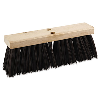 Boardwalk Street Broom Head, 16&quot; Head, Polypropylene