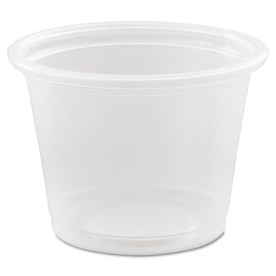 Dart Conex Polypropylene Portion Container, Clear, 1