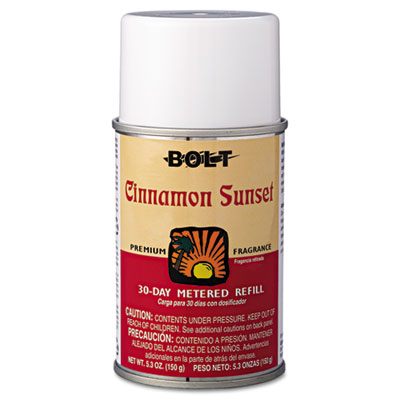 Bolt Metered Air Freshener
Refill, Cinnamon Sunset,
5.3oz, Aerosol