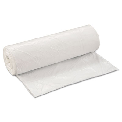 Inteplast Group Low-Density
Can Liner, 40 x 46,
45-Gallon, .80 Mil, White,
25/Roll