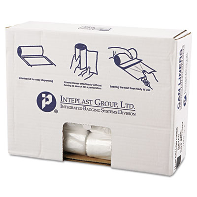 Inteplast Group High-Density Can Liner, 24 x 31,