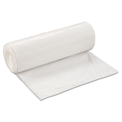 Inteplast Group Low-Density
Can Liner, 38 x 58,
60-Gallon, .70 Mil, White,
25/Roll