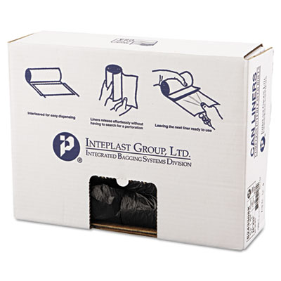 Inteplast Group High-Density Can Liner, 24 x 33,