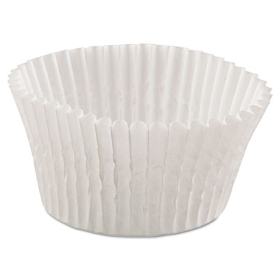 Hoffmaster Fluted Bake Cups,
4 1/2&quot; dia x 1 1/4h, White