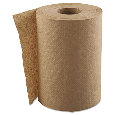 GEN Hardwound Roll Towels,
1-Ply, Natural, 8&quot; x 300ft