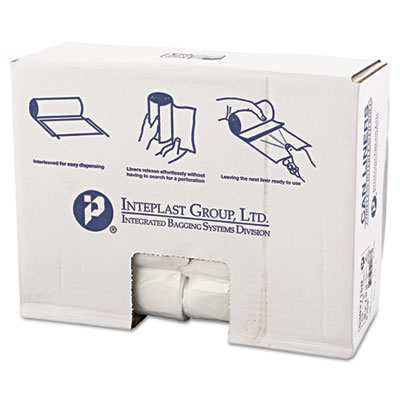 Inteplast Group High-Density Can Liner, 30 x 37,