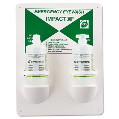 Boardwalk Double Eye/Face Wash Station, 11w x 4d x 13h