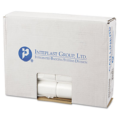 Inteplast Group Commercial
Can Liners, Perforated Roll,
7-10 Gal, 24 x 24