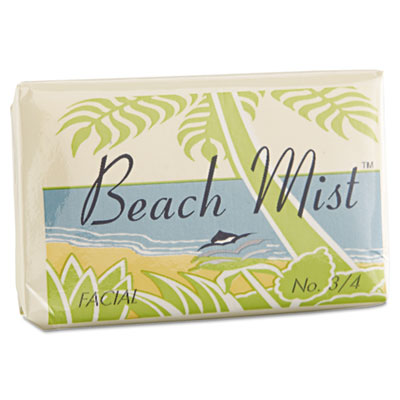 Beach Mist Face and Body
Soap, Foil Wrapped, Beach
Mist Fragrance, 0.75 oz. Bar