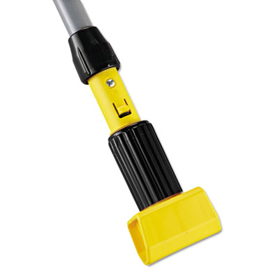 Rubbermaid Commercial Gripper
Vinyl-Covered Aluminum Mop
Handle, 60&quot;, Gray/Yellow