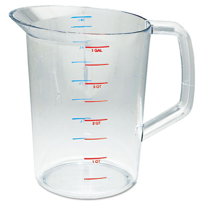 Rubbermaid Commercial Bouncer
Measuring Cup, 4qt, Clear