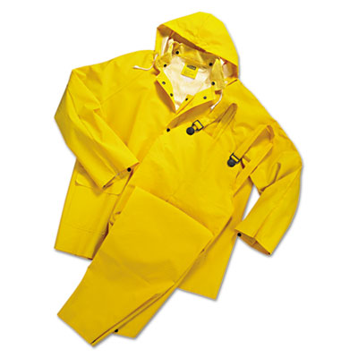 Anchor Brand Rainsuit,
PVC/Polyester, Yellow, Large