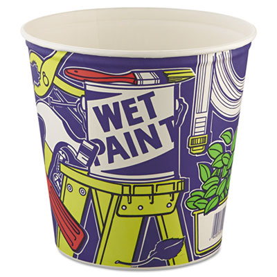 SOLO Cup Company Double Wrapped Paper Bucket,