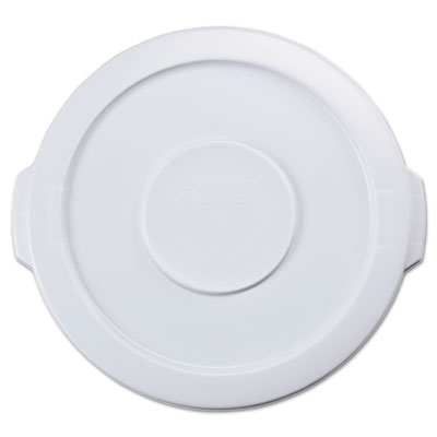 Rubbermaid Commercial Round Brute Flat Top Lid, 16 x 1,