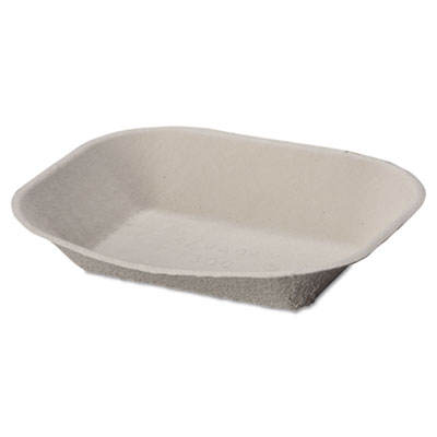 Chinet Savaday Molded Fiber Food Tray, 9x7, 250 per Bag