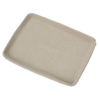 Chinet StrongHolder Molded
Fiber Food Trays, 9 x 12 x 1,
Beige, Rectangular