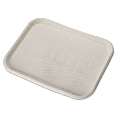 Chinet Savaday Molded Fiber
Food Trays, 14 Inches x 18
Inches, White, Rectangular