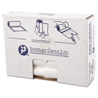 Inteplast Group High-Density Can Liner, 30 x 36,