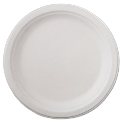 Chinet Classic Paper Plates,
9 3/4 Inches, White, Round,
125/Pack