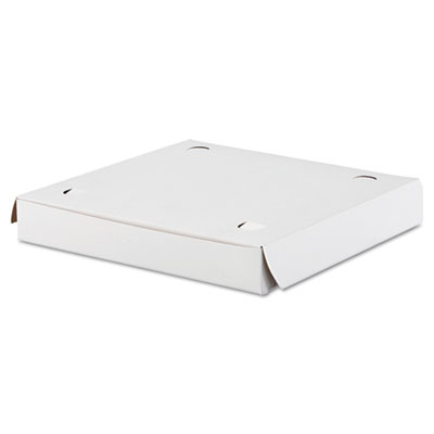 SCT Lock-Corner Pizza Boxes, 10w x 10d x 1 1/2h, White