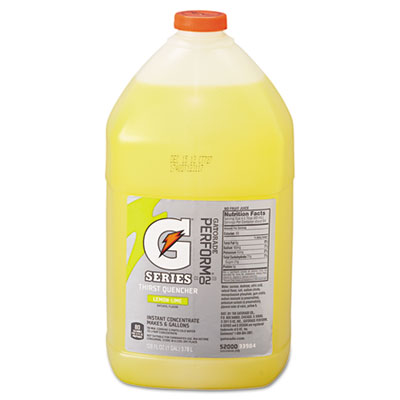 Gatorade Liquid Concentrate,
Lemon-Lime, 1 Gallon Jug
CONCENTRATE