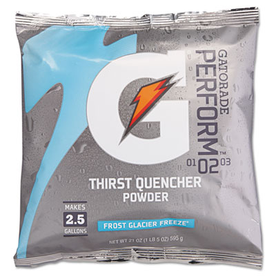 Gatorade Original Powdered
Drink Mix, Glacier Freeze,
21Oz Packet