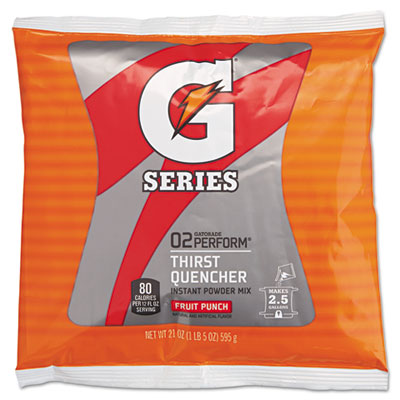 Gatorade Original Powdered
Drink Mix, Fruit Punch, 21 Oz
Packet