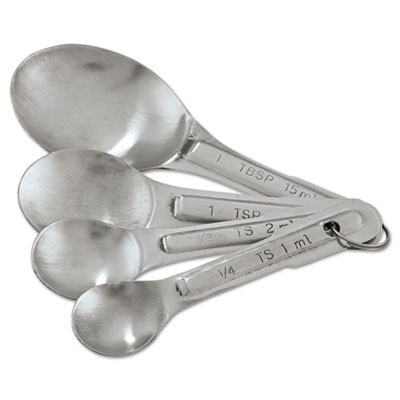 Thunder Group Measuring Spoon
Set, Stainless Steel, 1/4,
1/2, 1 T-Spoons, 1 Tablespoons