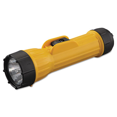 Bright Star Industrial Heavy Duty Flashlight, Yellow/Black