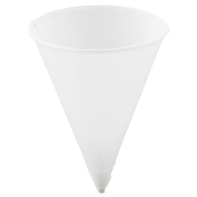 SOLO Cup Company Cone Water
Cups, Paper 4 oz, Rolled Rim