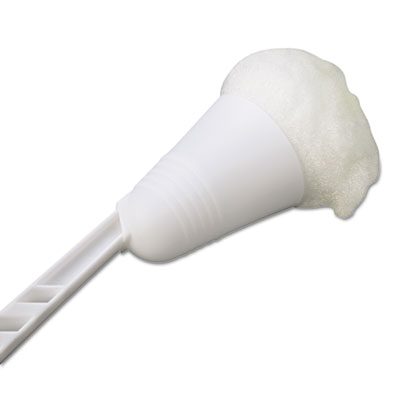 Impact Toilet Bowl Brush,
Cone, 12-Inch Handle Length,
White Plastic