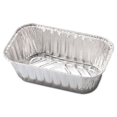 Handi-Foil Aluminum Baking Pan, #1 Loaf, 5 23/32 x 3