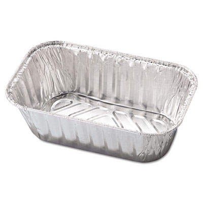 Handi-Foil Aluminum Baking
Pan, #1 Loaf, 5 23/32 x 3
5/16 x 2 1/32