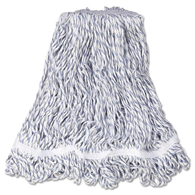 Rubbermaid Commercial Web Foot Finish Mops, White,