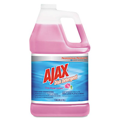 Ajax Dish Detergent, Pink Rose, 1 gal Bottle