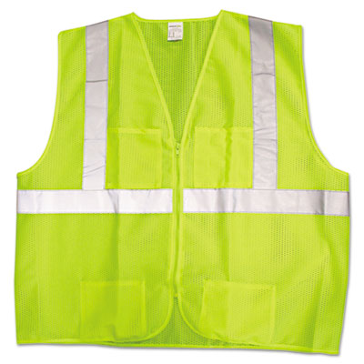 KIMBERLY-CLARK PROFESSIONAL*
JACKSON SAFETY ANSI Class 2
Deluxe Safety Vest, XL/XXL,
Lime/Silver