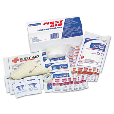 PhysiciansCare ANSI/OSHA First Aid Refill Kit,