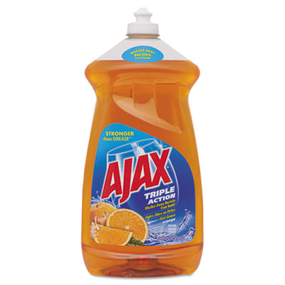 Ajax Dish Detergent,
Antibacterial, Orange, 52 oz
Bottle