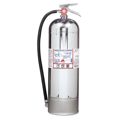 Kidde Pro Plus Line Pro 2.5 W
Fire Extinguisher, 2-A,
100psi, 24.75h x 7dia, 2.5gal