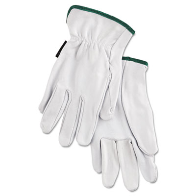 Memphis Grain Goatskin Driver
Gloves, White, Medium