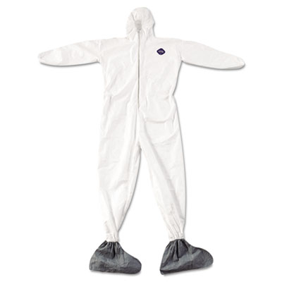 DuPont Tyvek Elastic-Cuff Hooded Coveralls With