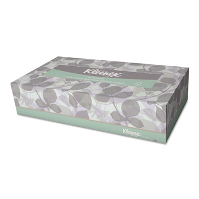 KIMBERLY-CLARK PROFESSIONAL*
KLEENEX SOFTBLEND Facial
Tissue, 2-Ply, White