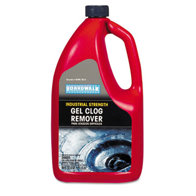 Boardwalk Gel Clog
Remover/Drain Opener, 80oz
Bottle