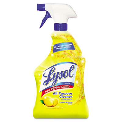 LYSOL Brand All-Purpose
Cleaner, Lemon, 32 oz Spray
Bottles