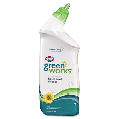 Green Works Naturally Derived Toilet Bowl Cleaner, 24oz