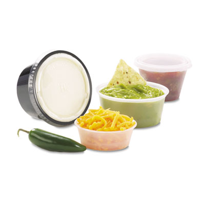 Fabri-Kal Portion Cups, 2 oz, Clear