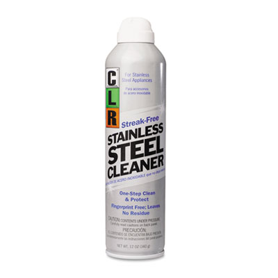 CLR Stainless Steel Cleaner,
Citrus, 12 oz Can