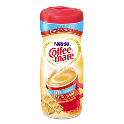 Coffee-mate Original Lite
Powdered Creamer, 11 oz
Canister