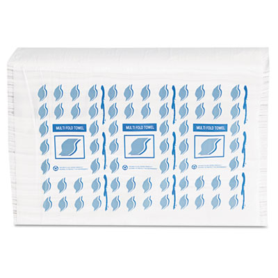 GEN Multi-Fold Paper Towels,
1-Ply, White, 9.2 x 9.4